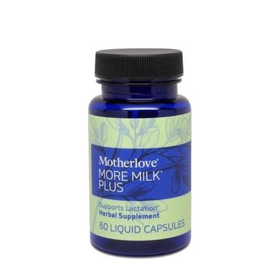 Motherlove More Milk Plus, Fenugreek-Based Lactation Supplement, 60 Caps 3/2026