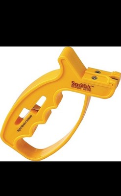 NEW SMITH'S ABRASIVES JIFF-SFB KNIFE & SCISSOR EASY 10 SECOND KNIFE SHARPENER