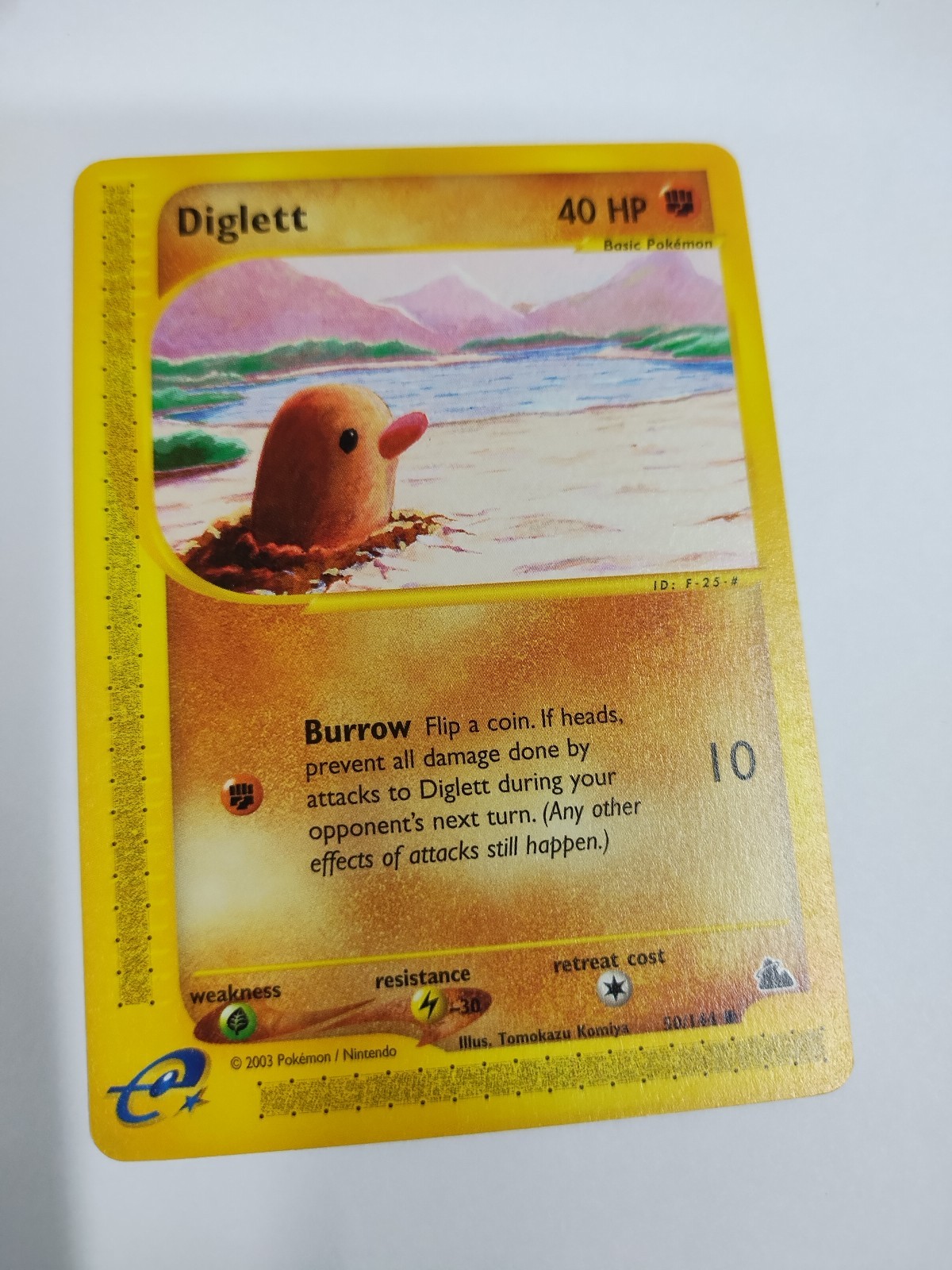 MINT Pokemon Card - Diglett Skyridge 50/144 Common