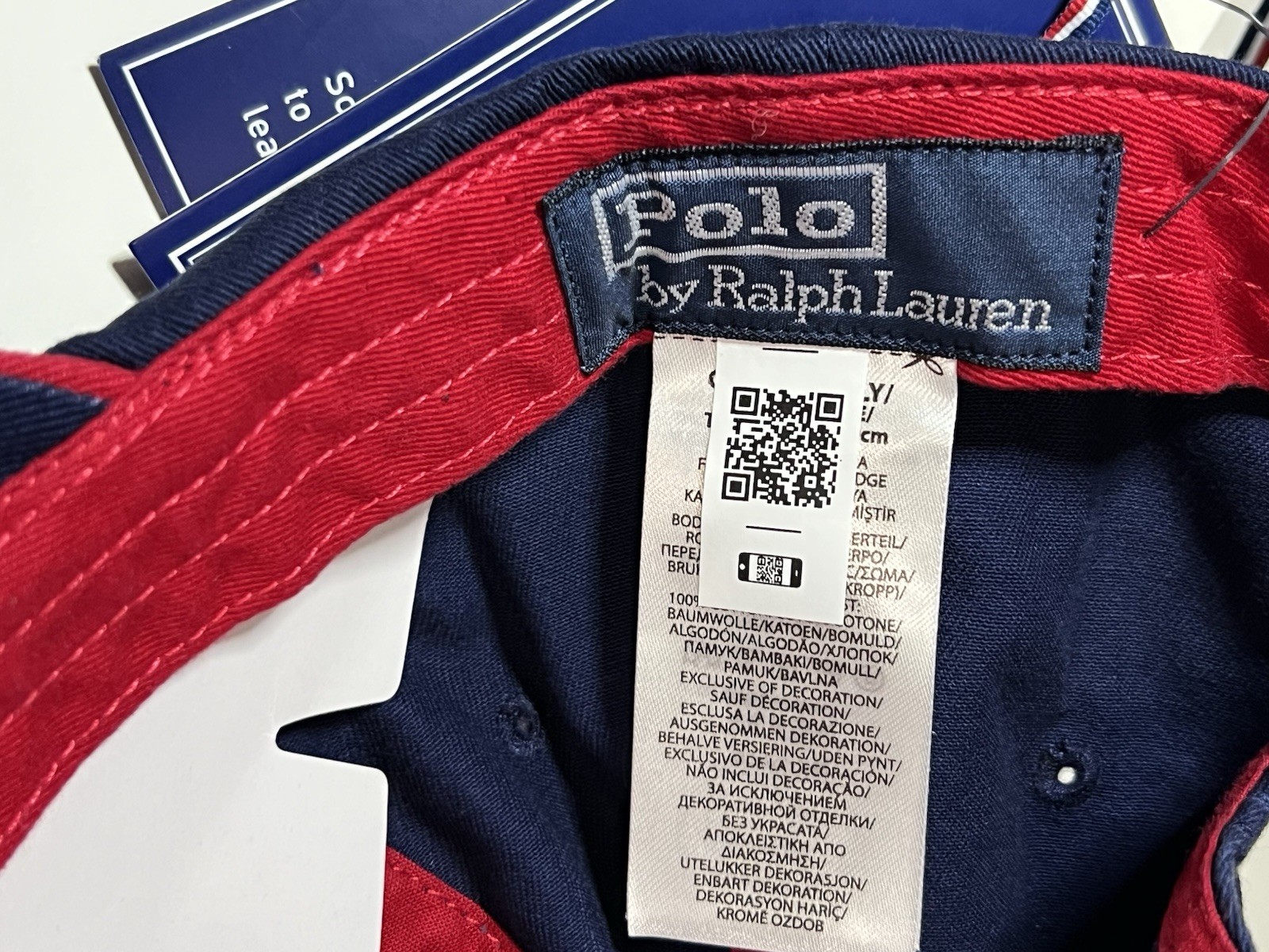 Polo Ralph Lauren 2024 Paris Olympics Team USA Hat Navy Blue One Size NWT thumbnail 6
