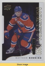 2017-18 Upper Deck Instant Impressions Foil Matthew Benning #II-6 READ 2js