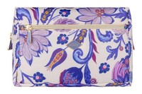 Oilily Chandrika Cosmetic Bag Kulturbeutel Shifting Sand Beige Bunt Neu