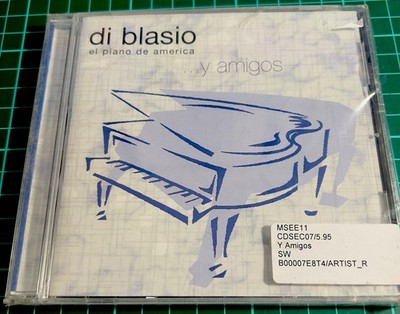 Raul di Blasio El Piano de America y Amigos CD NEW 2002 Nuevo USA import