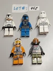 Lego Star Wars Lot of 5 Minifigures Clone - MINIFIG - LOT# 468 FREE SHIPPING