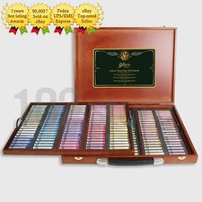 Mungyo Gallery Artist's Extra Fine Soft Pastels Wood Box 200 Colors MPA-200W