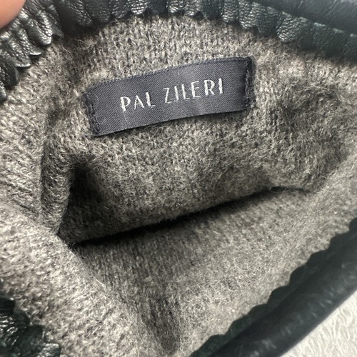 Pal Zileri pelle verde scuro con fodera lana cashmere Made in Italy taglia large - Foto 13 di 14