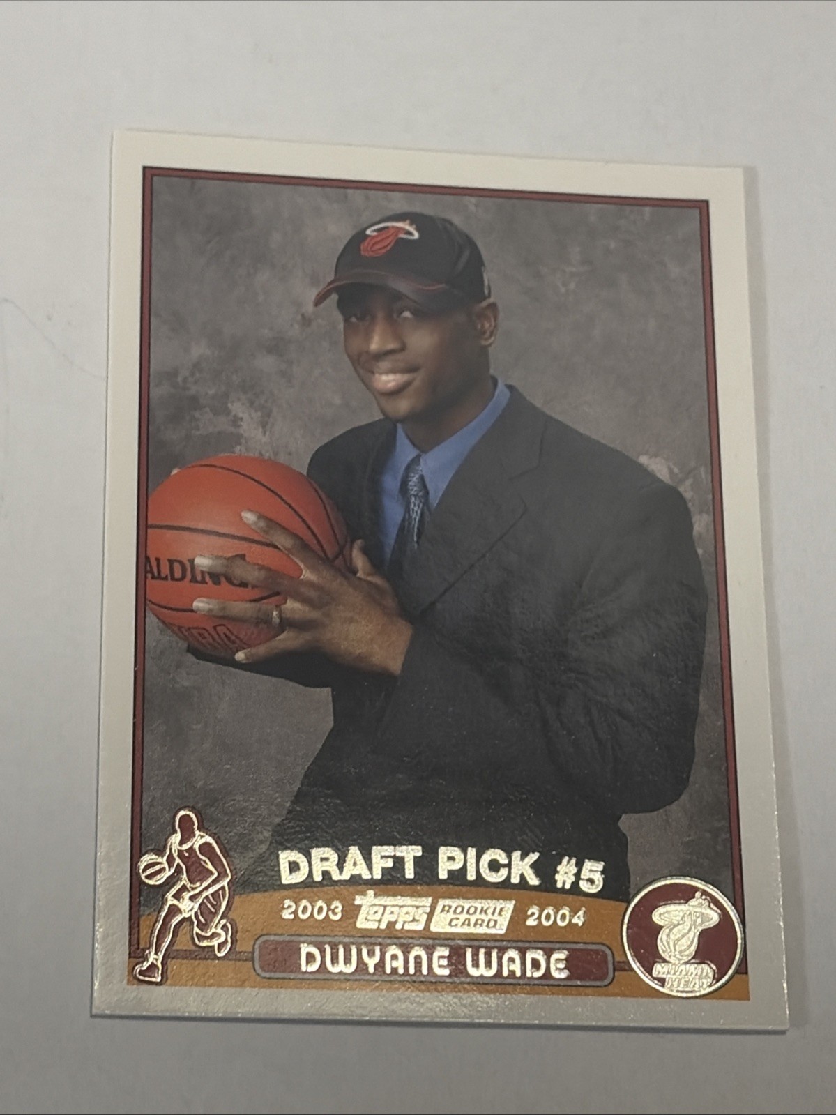 2003-04 Topps - Draft Pick Dwyane Wade #225 NRMT-MT