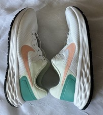 Nike Revolution 6 Next Nature Women  s Shoes White Pink Mint Size 7