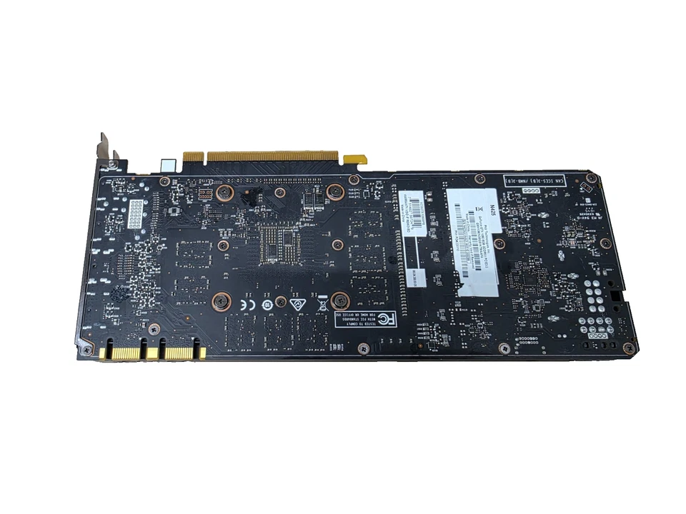 PNY NVIDIA GEFORCE GTX 1080 8GB GDDR5X PCIE3.0 GRAPHICS CARD (5669)🍁 Foto 3 de 4