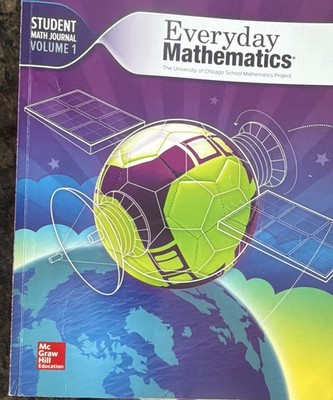 McGraw Hill Everyday Mathematics Student Math Journal Vol 1 & 2 + Skills Link