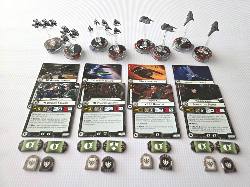 Imperial Fighter Squadrons II (2) Expansion Pack - Star Wars Armada COMPLETE