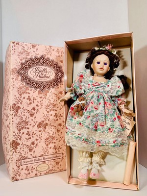 Dolls By Pauline ''Paulina'' Hand Painted 18'' Porcelain Doll Limited Edition