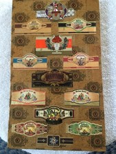 AJ Fernandez custom cigar band art - Band Display - 7 1/2 " x 12 1/2"