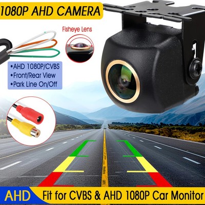 Fisheye Lens Car Camera AHD 720P/1080P 170° Front View Night Vision Waterproof