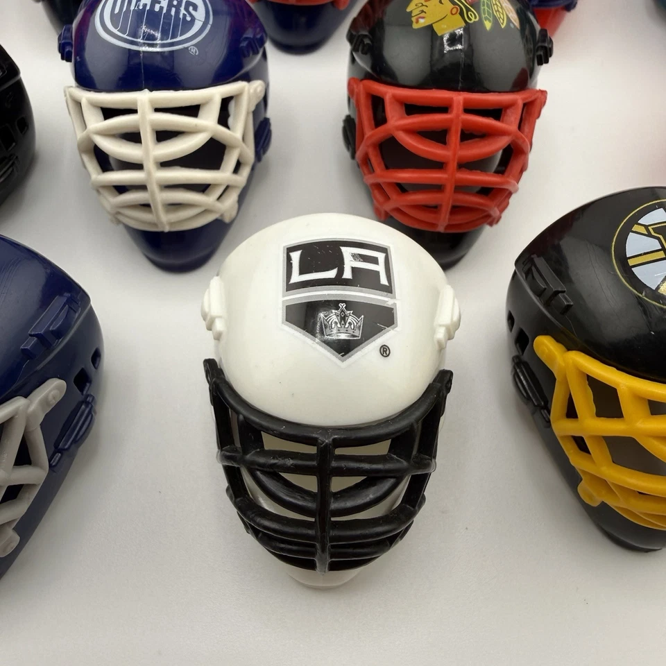 Franklin NHL Hockey sobre Hielo Mini Máscara de Portero Rastreador 29 Cascos de Equipo Falta 1 Foto 4 de 4