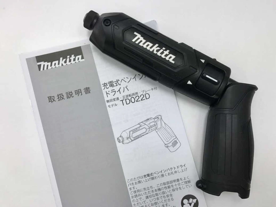 Makita TD022DZ Tool Body Only Pen Type Impact Driver 7.2V Cordless Tools Black - Image 3 of 4