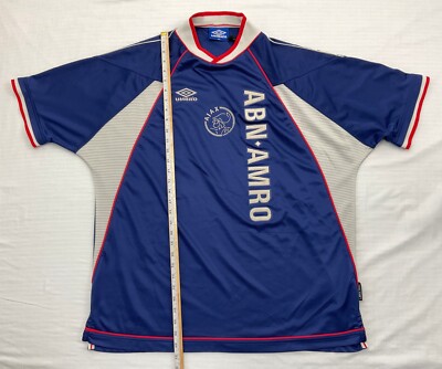 Ajax Umbro シャツ ABN AMRO UMBRO Ajax Amsterdam 1999 2000 VINTAGE Away Football Shirt Soccer