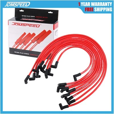 10.5MM Electronic Ignition HEI Spark Plug Wire Set Fit Chevy SBC BBC 454 383 350 - Bild 1 von 4