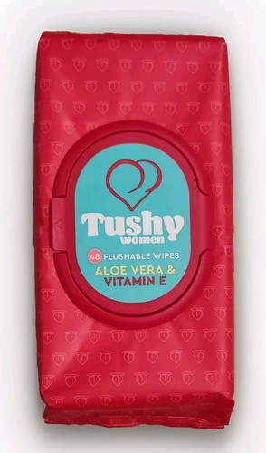 Tushy #2 Shall Pass Badezimmer Humor Buch & Tushy Aloe Vitamin E Tücher 4/48 Ct. Packung - Bild 4 von 15
