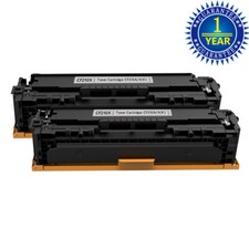 2 PK CF210A 131A Black Toner Cartridges For HP Color Laserjet Pro 200 MFP M276nw