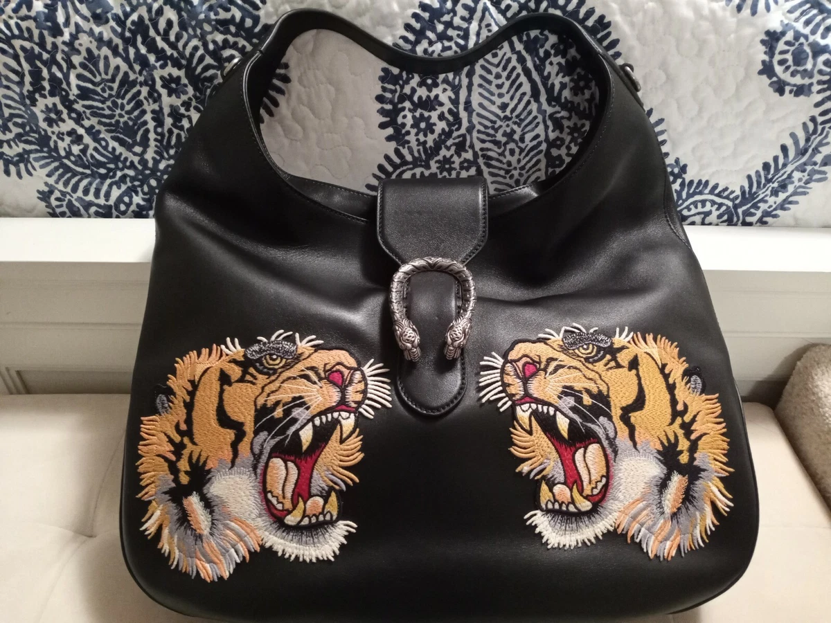 dionysus leather handbag