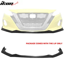 Fits 19-22 Nissan Altima Front Bumper Lip CS Style Spoiler Unpainted PU Splitter