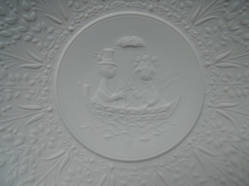 Vintage Rosenthal 11" White on White Porcelain Bowl-Bjorn Winblad-Studio Linie - Picture 8 of 8