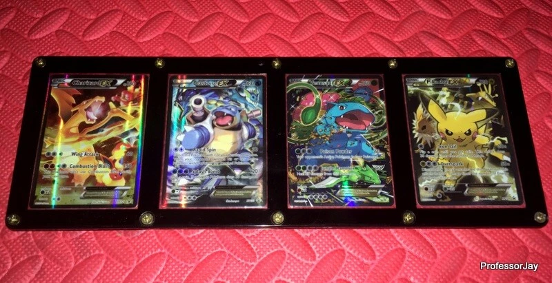 Pokémon Cards CHARIZARD XY121 BLASTIOSE XY122 VENUSAUR XY123 PIKACHU XY124 - Image 4 of 4