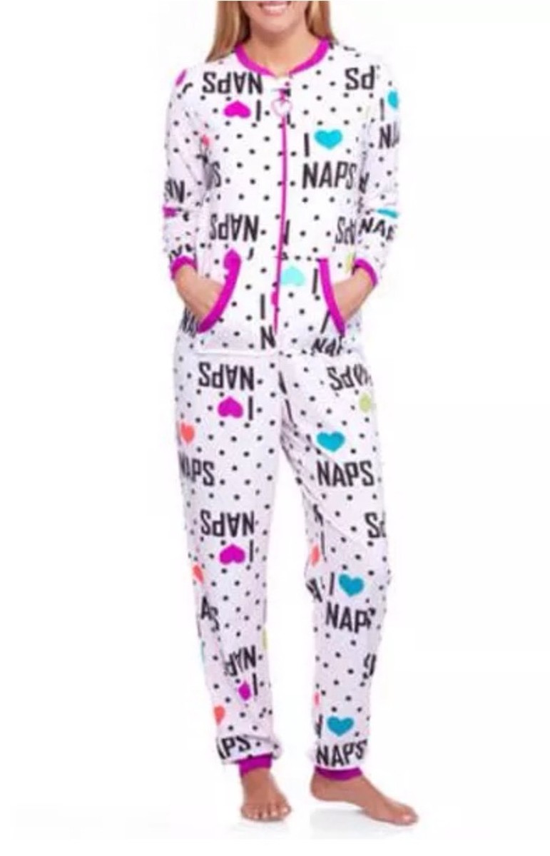 Secret Treasures I Love Naps Non Footed Pajamas One Piece