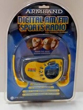 Lifelong Armband Digital AM FM Radio W Adjustable Armband Water Resistant New