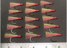 20  Pompano Jig Teasers Electric Chicken Color. Size 1/0 Hook. Standard Length.