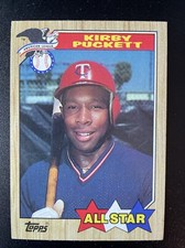 1987 Topps - All Star #611 Kirby Puckett
