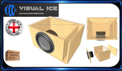 CUSTOM VENTED SUBWOOFER SPEAKER ENCLOSURE BOX FABRICATION JL