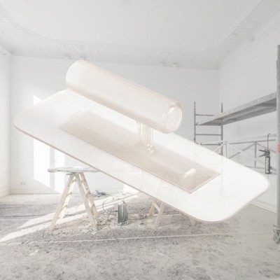Non-slip Handle Trowel Spreader Plastering Wall Tools  Home Decoration