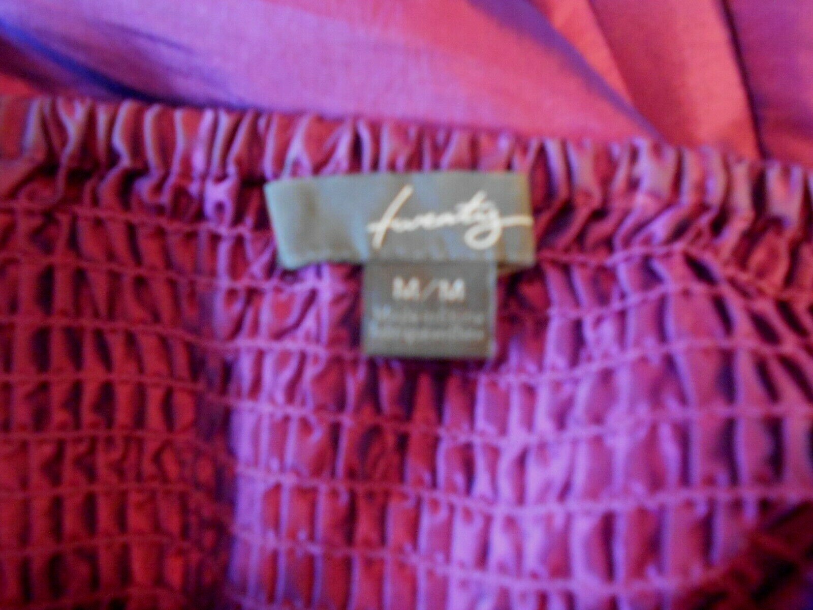 Twenty One Medium Purple Adjustable Spaghetti Straps Balloon Short Dress Y2K