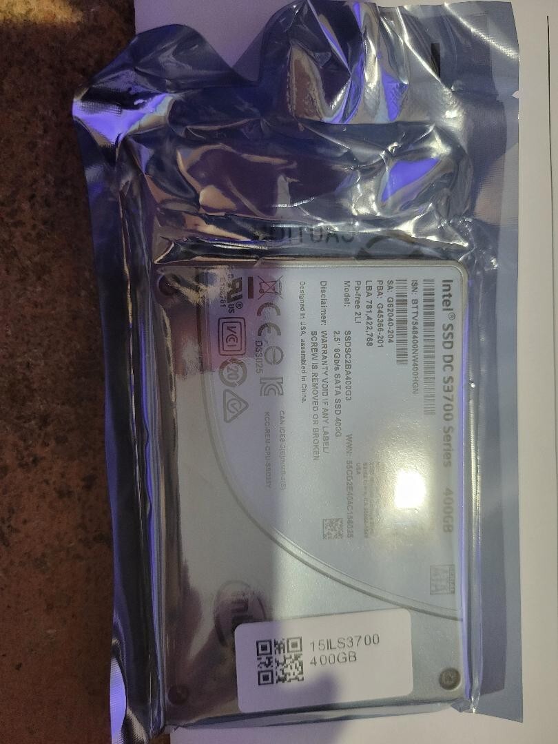 Intel DC S3700 400GB Internal 2.5