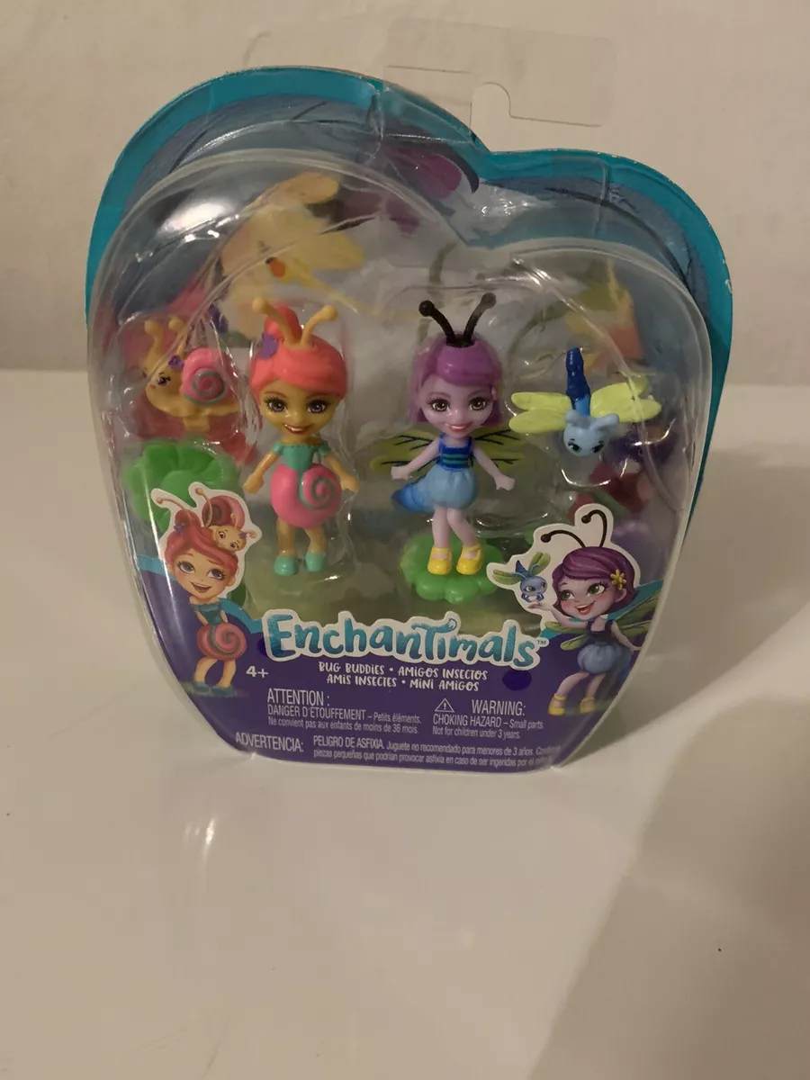 NEW ENCHANTIMALS BUG BUDDIES PACK MINI PVC FIGURES