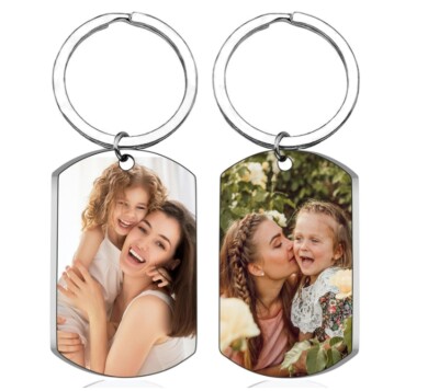 Double-sided Photo Keychains Custom Keychain, Personalized for