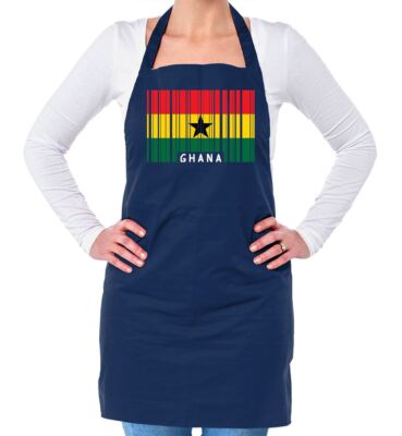 Ghana Flag - Unisex Adult Apron - Accra Ghanaian Republic World Flags Country