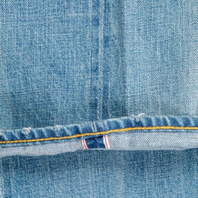 RRL DoubleL RL High Slim Lawton zip up Selvedge Jeans Denim men