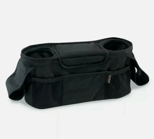 Britax Stroller Organizer with Insulated Cup Holders LG Center Compartment New - Picture 2 of 3