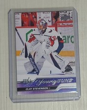 2023-24 Upper Deck Series 2 CLAY STEVENSON #457 Young Guns RC