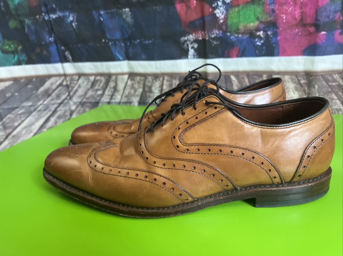 Allen Edmonds McClain Wingtip Brogue Brown Leather Shoes 10.5 D USA Allen Edmonds McClain Wingtip Oxford Dress Shoes 11.5 D  main image 2