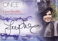 2014 Once Upon a Time Season 1 Trading Card Autograph A1 Lana Parilla (list A)