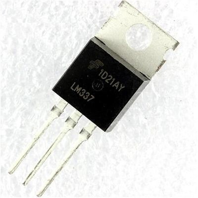 2 Régulateurs De Tension LM337T TO-220 Négatifs - Pour Alimentations Et Circuits électroniques