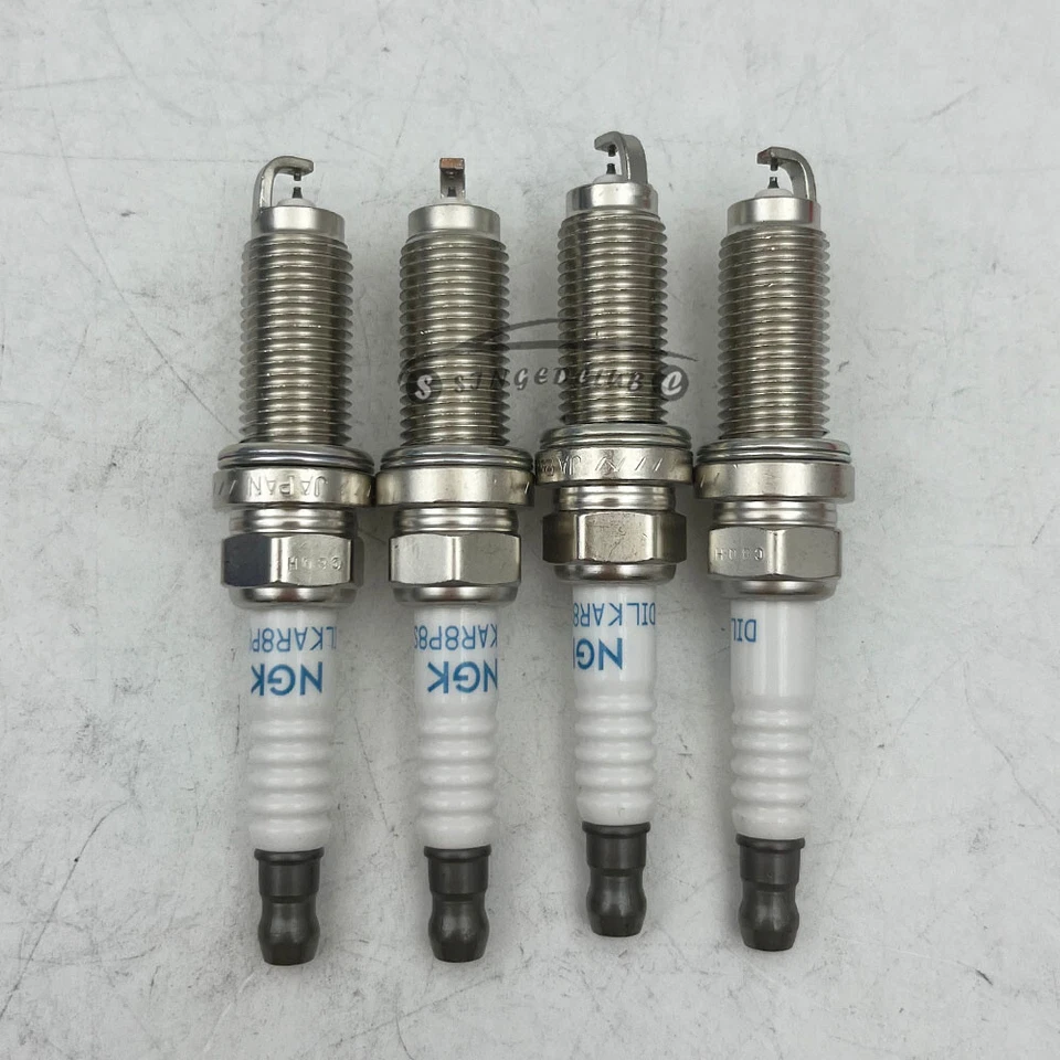 OEM 4Pcs 12290-6A0-A01 Spark Plug DILKAR8P8SY Fits For Honda Civic CR-V 92411 Foto 3 de 4