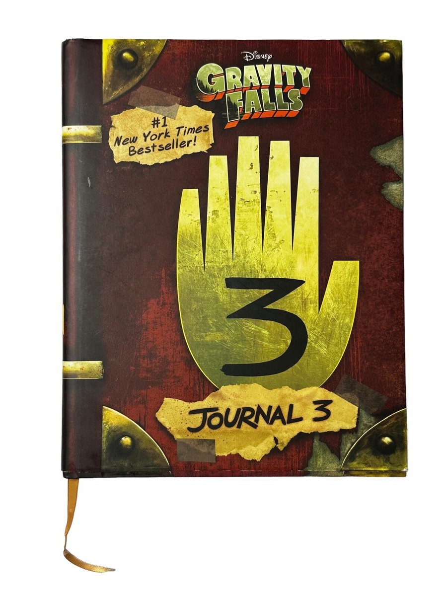 Gravity Falls Journal 3 Hardcover 1st Edition July 2016 Dust Cover
