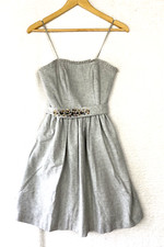 Banana Republic Dress Womens 4 Fit&Flare Sweetheart Wool Blend Cocktail Party