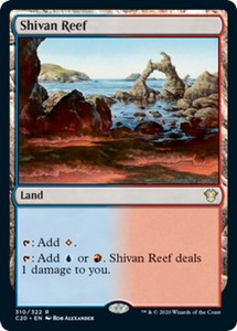 Shivan Reef x4 - Commander 2020 - NM-Mint, English - Commander 2020