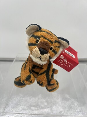 Russ Berrie Luv Pets 21094 Thor Tiger Cub Miniature Stuffed Animal Plush 5 